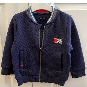 NEW IKKS Toddler Navy Jacket/Sweater, Size 2
